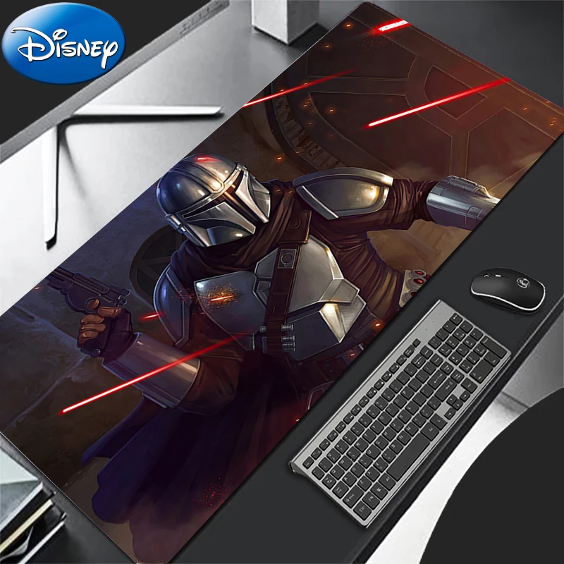 لوحة الماوس أنيمي جهاز كمبيوتر شخصي S-star Gamer W-wars مكتب ماوس حصيرة لوحة المفاتيح M-mandalorian ملحقات ألعاب الكمبيوتر المحمول لوحة الماوس