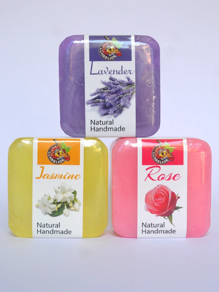 

Thailand Natural handmake Soap ,Moisturizing soap，Rose，Jasmine, lavender，Various floral fragrances soap,Hydrating Exfoliating Ha