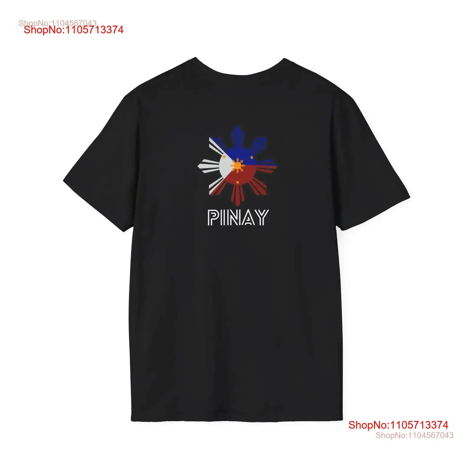 Pinay Filipino Flag Philippines Softstyle T Shirt Funny Pinoy For Holidays vintage Washed Stylish Stretched Casual Breathable