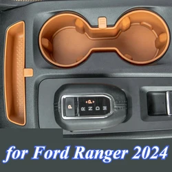 Fit voor Ford Ranger 2024 2025 Opbergen Opruimen Centrale Controle Water Cup Panel Side Opbergdoos Organizer Lade