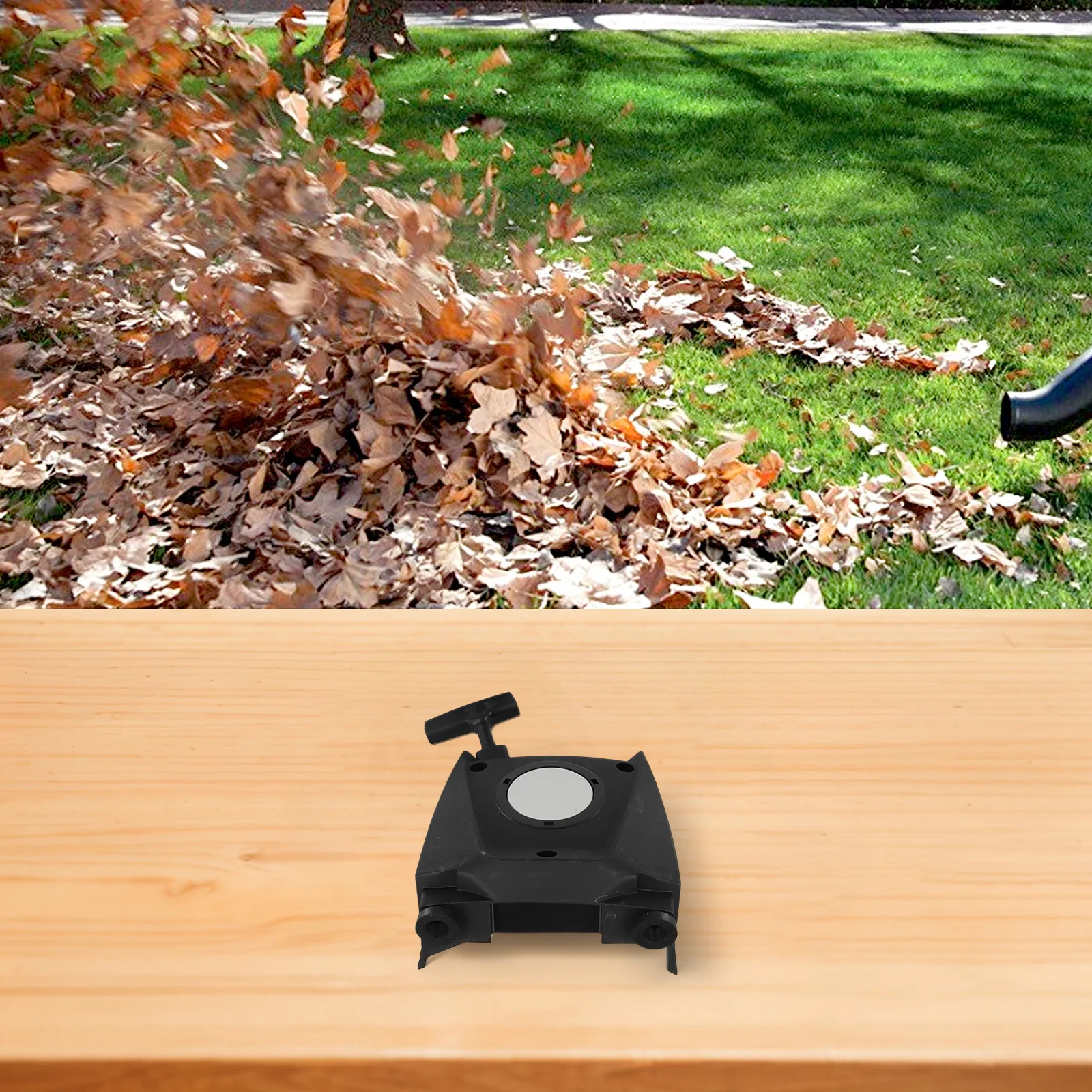 Démarreur à recul pour souffleurs de sac à dos BR800 BR800X, Installation directe, pièces d'outils électriques en plastique, 1 pièce