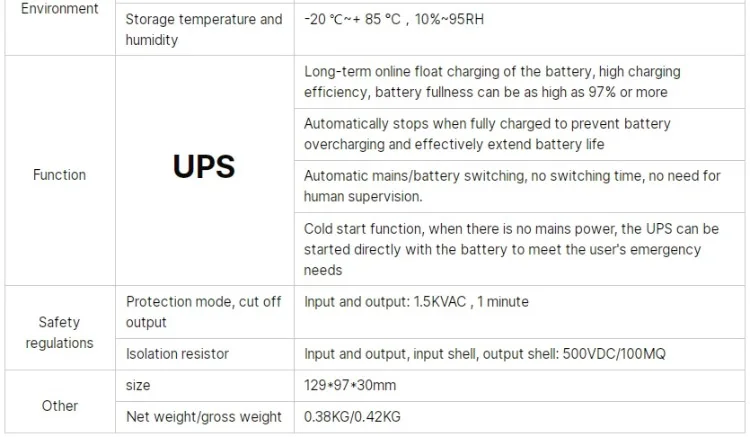 MZMW 100W UPS Charger Switching Power Supply 12V 24V AC To DC 13.8V 2A 27.6V 1A Uninterruptible Power SMPS PSC-100-12 PSC-100-24