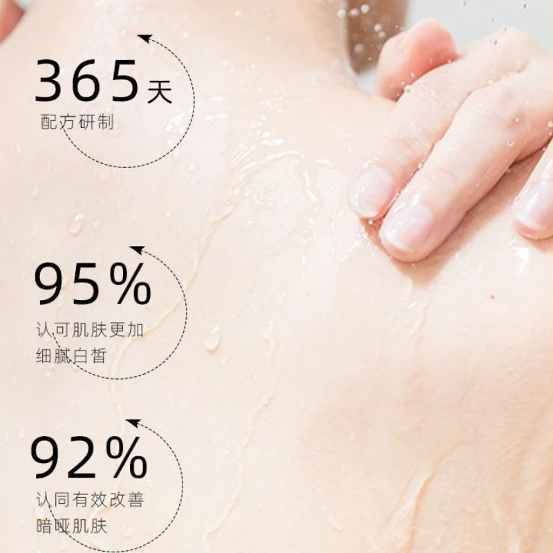 Original Sulfur Body Wash for Acne, Mite Removal Deep Cleansing Pore Shower Gel, Exfoliating Dead Sea Mud Soap for Oily Skin