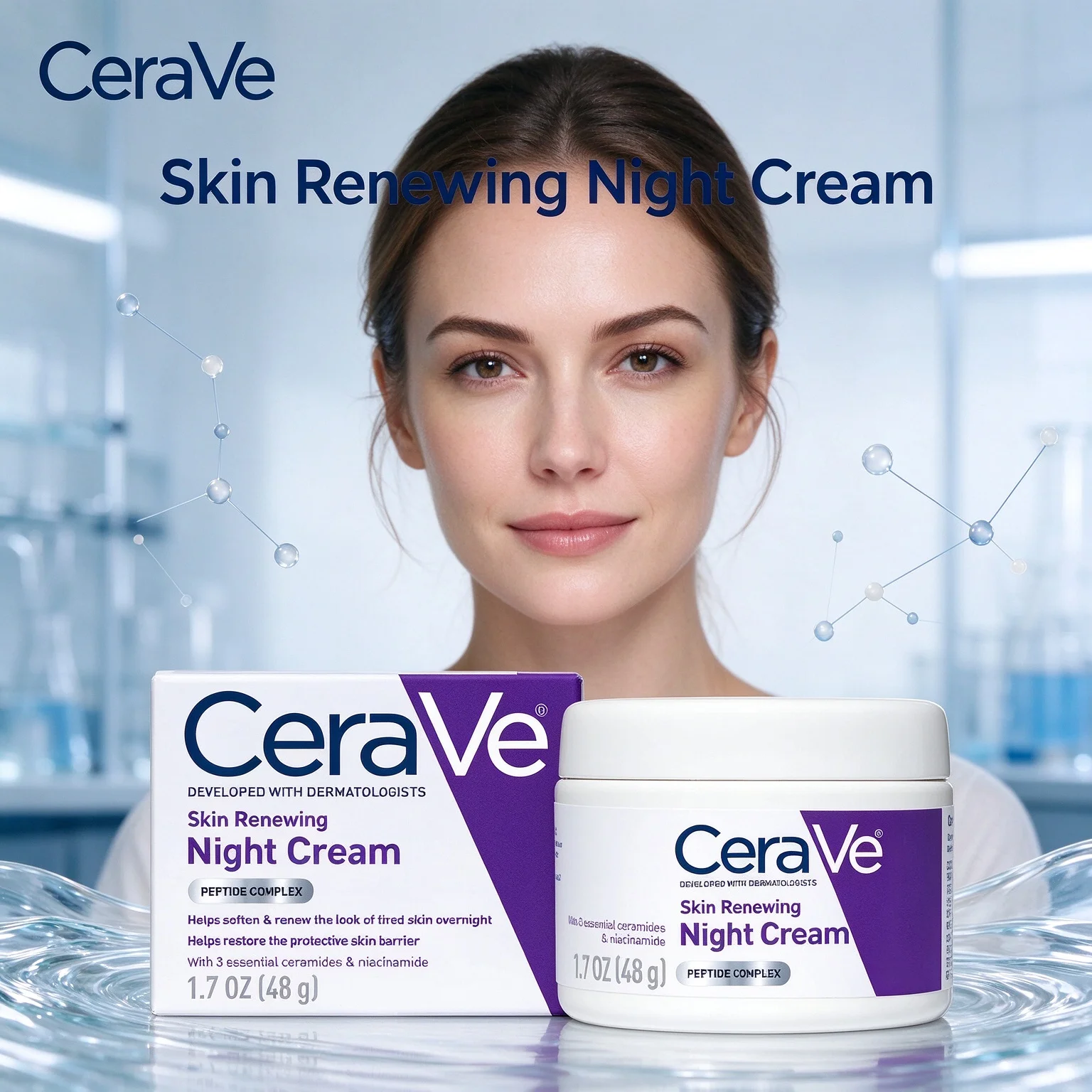 CeraVe Skin Renewing Retinol S - Retinol Cream ulasan dan harga