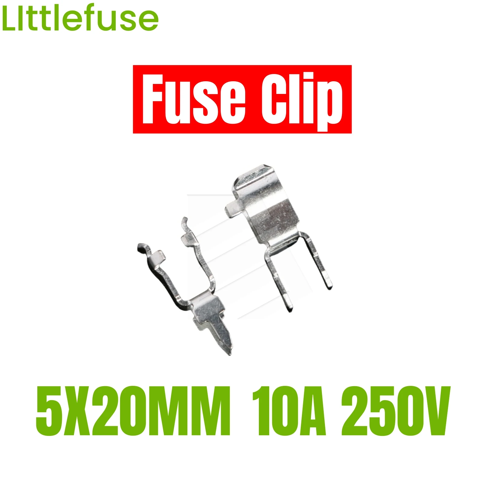 Suporte do fusível do grampo do fusível, PCB Mount Inline, suporte do tubo do fusível, novo, original, LF, 10 pcs, 100pcs, 5x20mm, 10A 250V