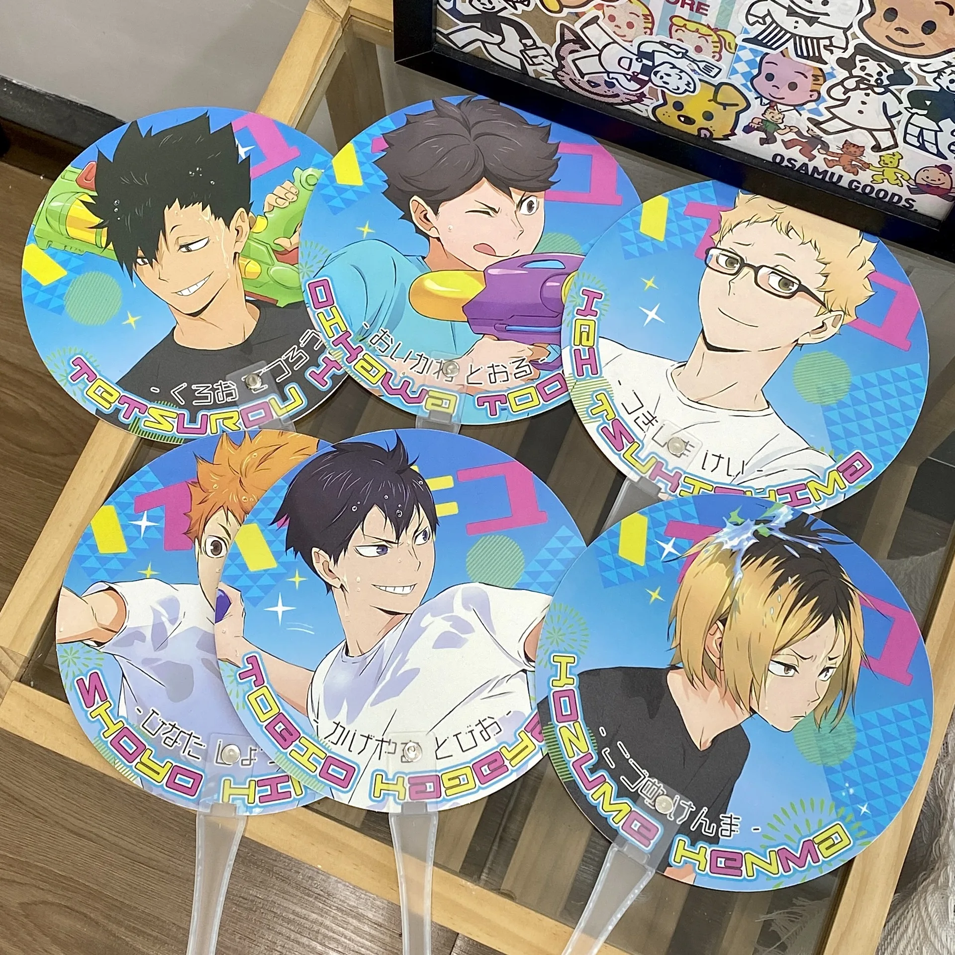 2025 Anime Handfan Decoratieve Fans Feest Decor Schattig Ontwerp Patroon Voor Kinderen Cadeau