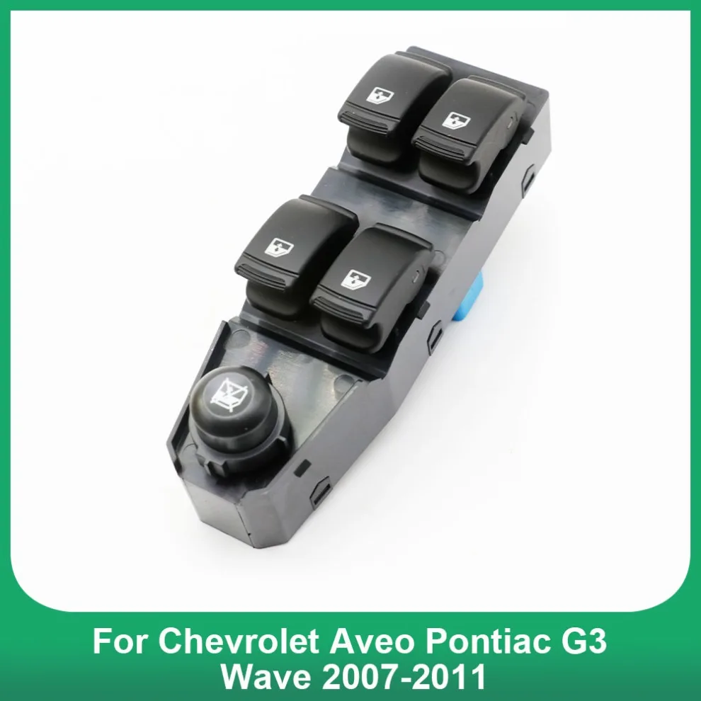 202005158 For Chevrolet Aveo Pontiac G3 Wave 2007 2008-2011 Front Left Hand Driver Window Lifter Switch Car Accessories