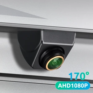 Golden lens rear view camera, 360 cvbs switch, AHD 720p, 170 ° Fisheye, focus, Toyota, Kia, BMW, Parking, New 6 Main Sales Kit Camera 360 CAR - №2
