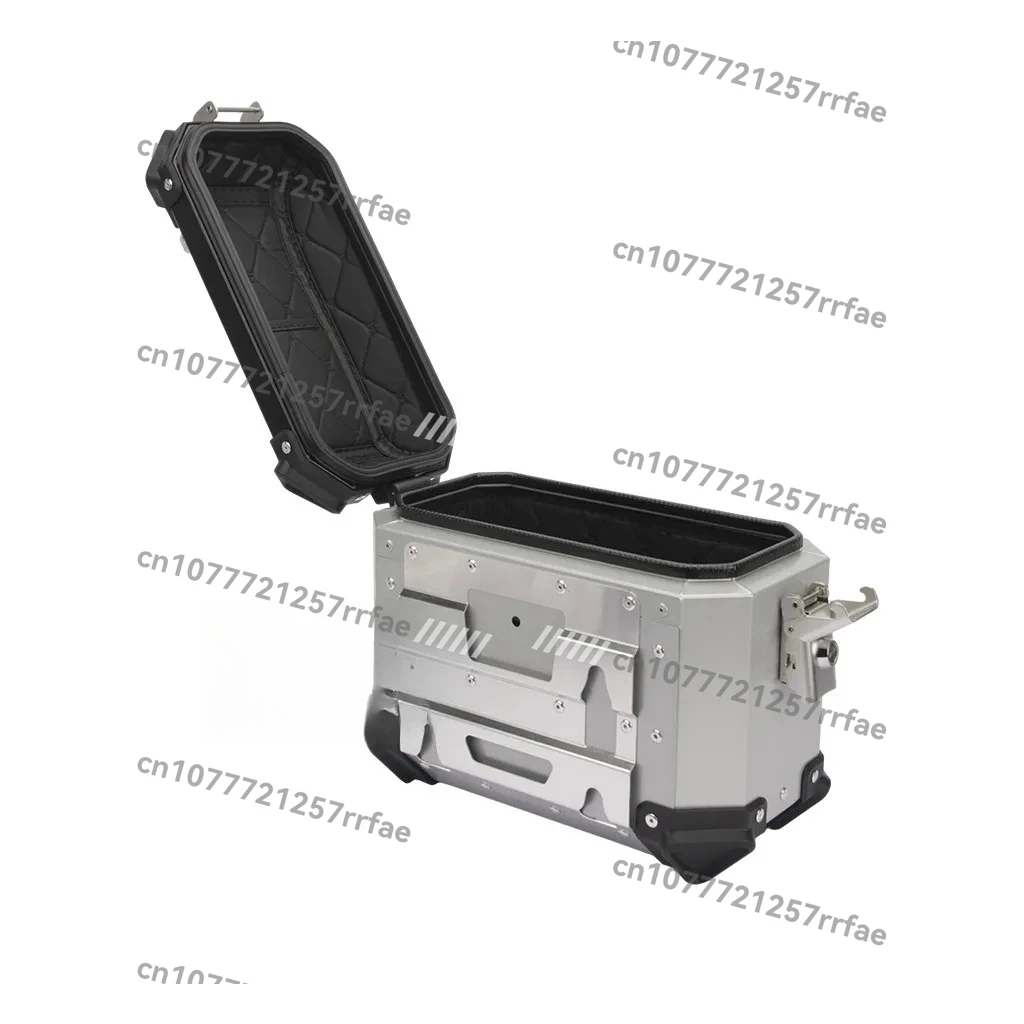 

Universal 18L motorcycle aluminum alloy side box waterproof anti-collision trunk travel quick release three boxes