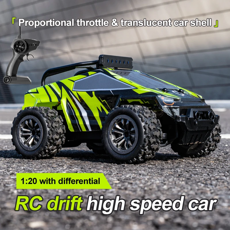 

S913 Indoor/Outdoor Remote Control Off-Road Car Truck Vehicle Top 20km/h 30- Minutes Drive Time 1:20 Scale for Kids Boys 8y+