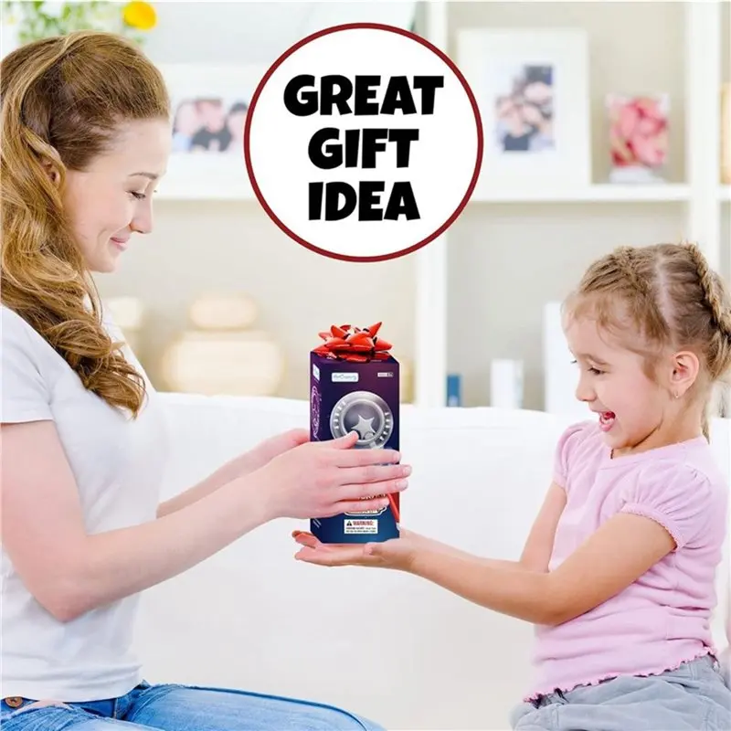 ABUM-Sensory Spinner For Kids-LED Light Up Toy Wand, Magic Ball With Spinning Function-Party Favors& Classroom Prizes