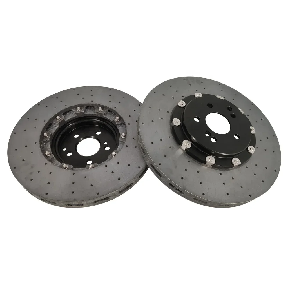 Performance Ceramic Disc Brakes For Mercedes-AMG Carbon-Ceramic Rotor Front Left Right 63GT C63 E63 CLS63 15.4 In