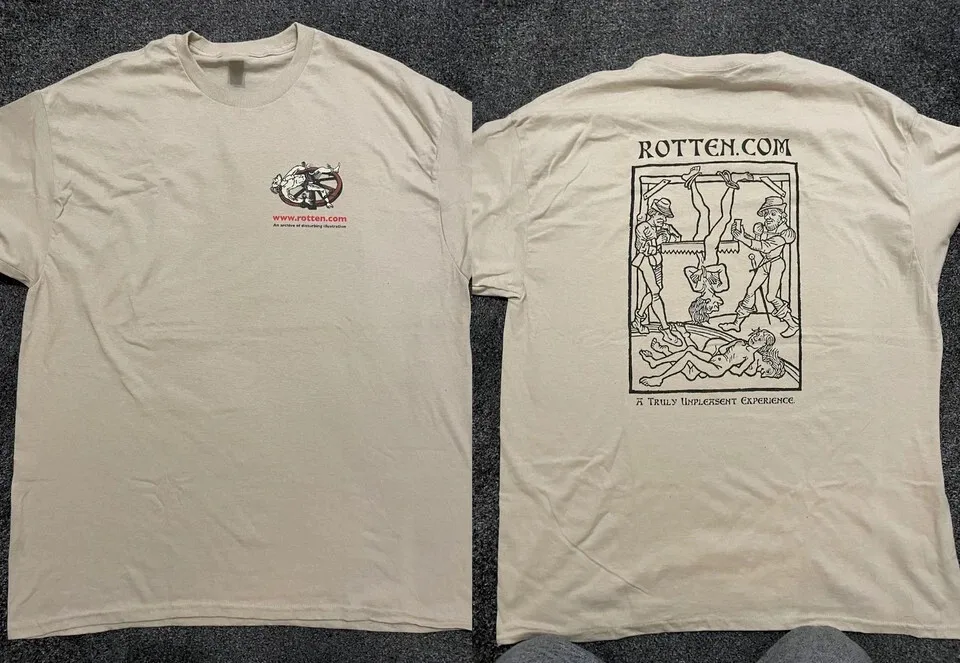 Rotten dot com A Truly Unpleasant Experience T Shirt Full Size S-5XL