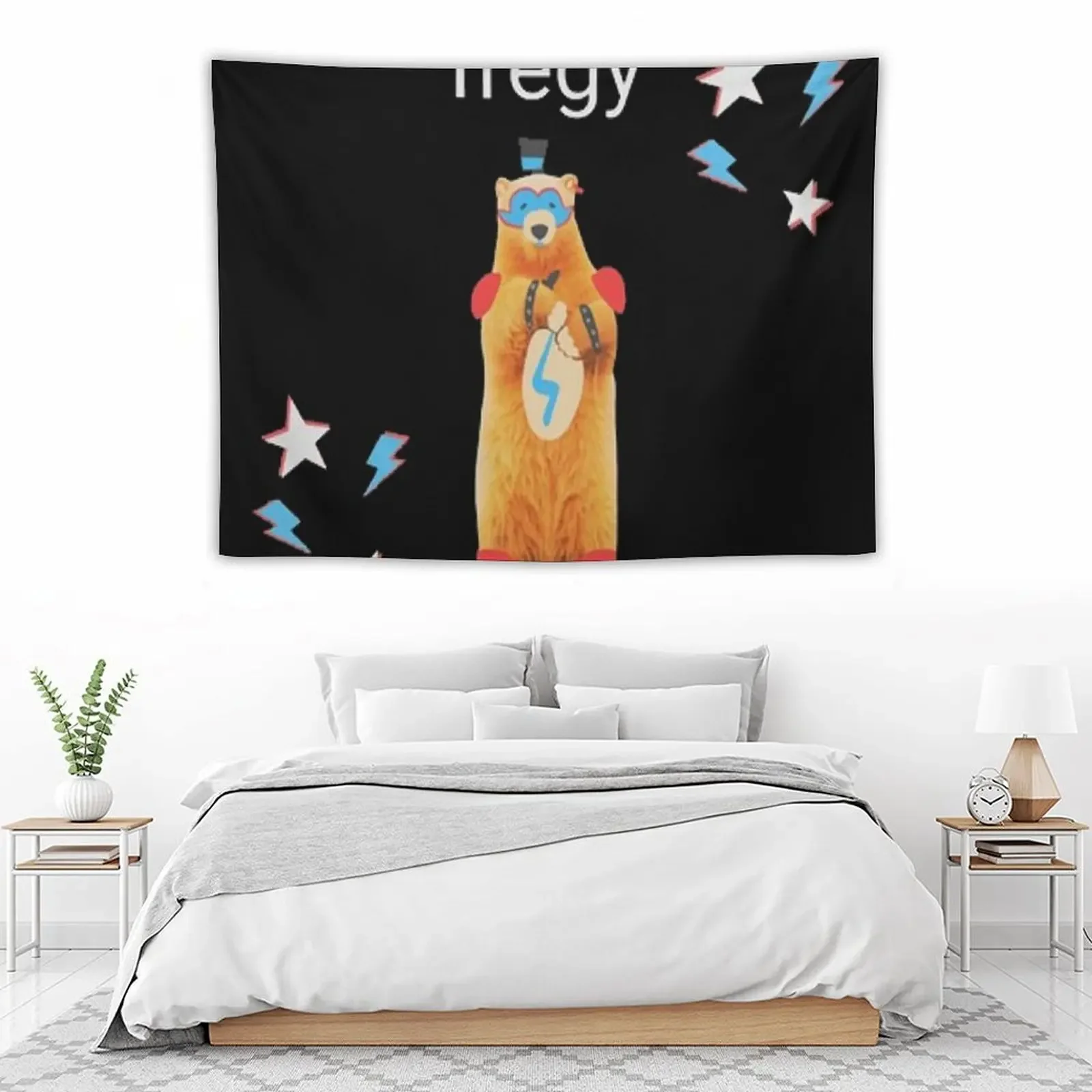 black freggggg Tapestry Christmas Decoration Room Decor Cute Tapestry image 4