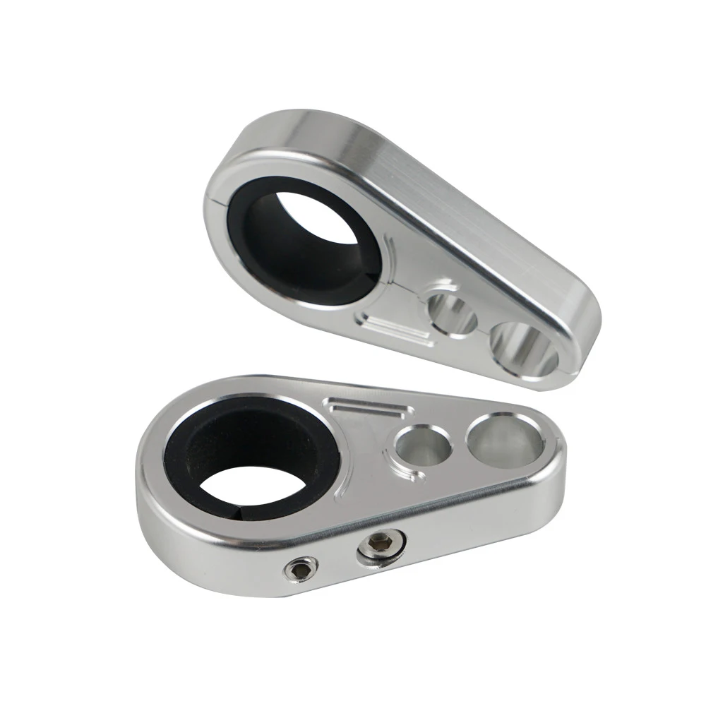NICECNC For Yamaha Raptor 700 ATV Brake Line Clamps For Yamaha Raptor 700R YFZ450 Warrior Grizzly 350 2015-2024