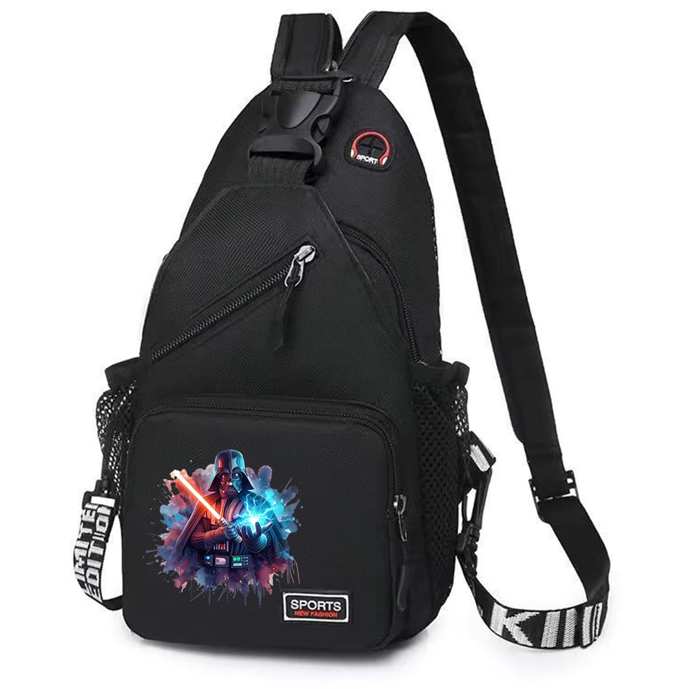 Star Wars New Shoulder Bag Man Casual Chest Business Male MultiFunctional Women Backpack Cycling Sports Rucksack Travel Pack