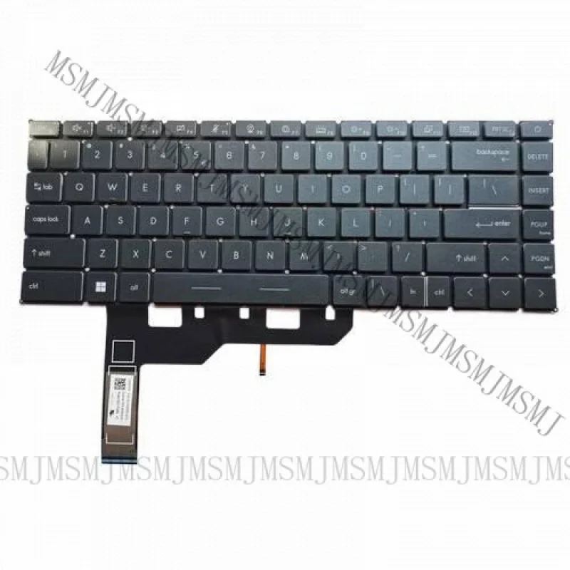 S + новая клавиатура США для MSI Prestige 14 A11 A12 A12SC Evo A11M-220 A12M-081 с подсветкой