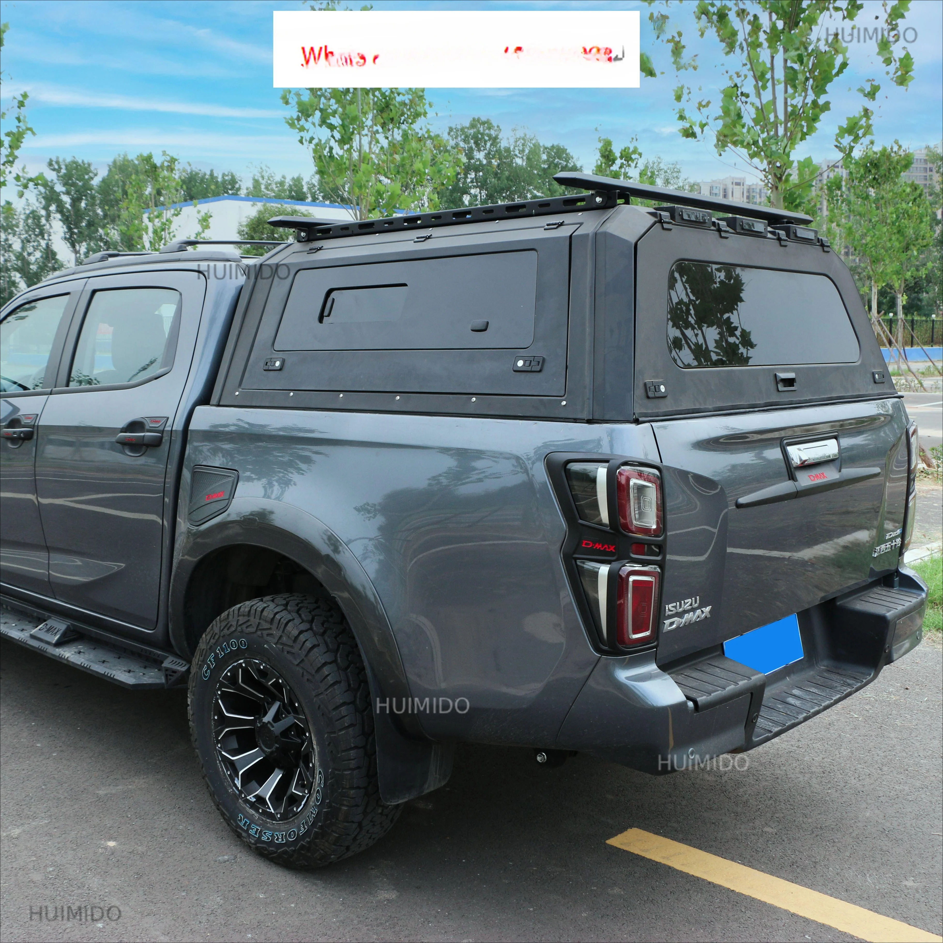 Tailored Accessories Aluminum 4X4 Pickup Canopy Heavy Pickup Truck Topper Hardtop Bed Capper for ISUZU D-Max