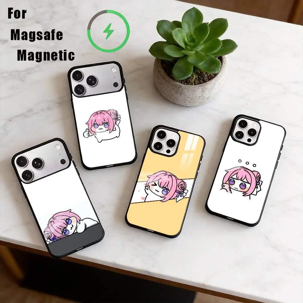 

D-Dororong Phone Case For iPhone17,16,15,14,13,12,11 Plus,Pro Magnetic For Magsafe Wireless Charging