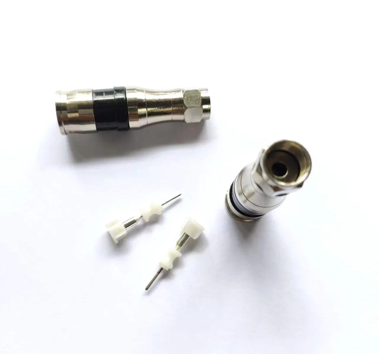 RG11 Compression F Connectors For RG11 Cable COAX F Connector RG11 Waterproof F Connector RF Connectors