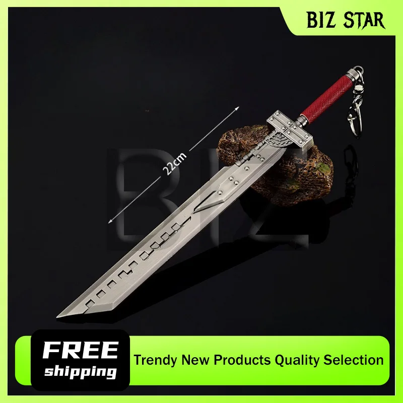 22 cm/8,66 Zoll Fantasys Claude Fenriel's Six Weapon Model, Artefakte und Ornamente in Game Periphery Collection, Desktop-Display-Spielzeug