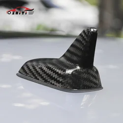 Real Carbon Fiber Car Antenna Roof Decoration Shark Fin Signal Antenna for Volkswagen Sagitar Golf Tiguan Passat Car Accessories