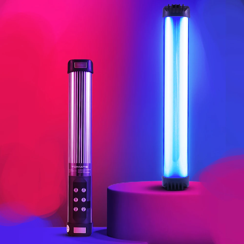 MIAOTU Handheld RGB Colorful Stick Light 30CM Handheld LED Light Wand CRI 95+ 2500K-9000K Photography Studio Lamp - Image 3