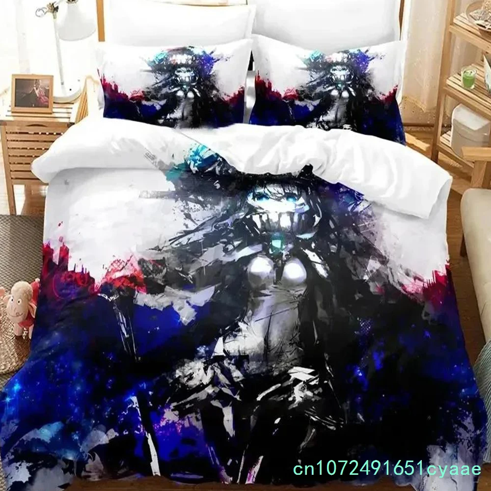 Anime Kantai Collection Bedding Set Duvet Cover Bed Set Quilt Cover Pillowcase Comforter King Queen Size Boys Adult Bedding Set
