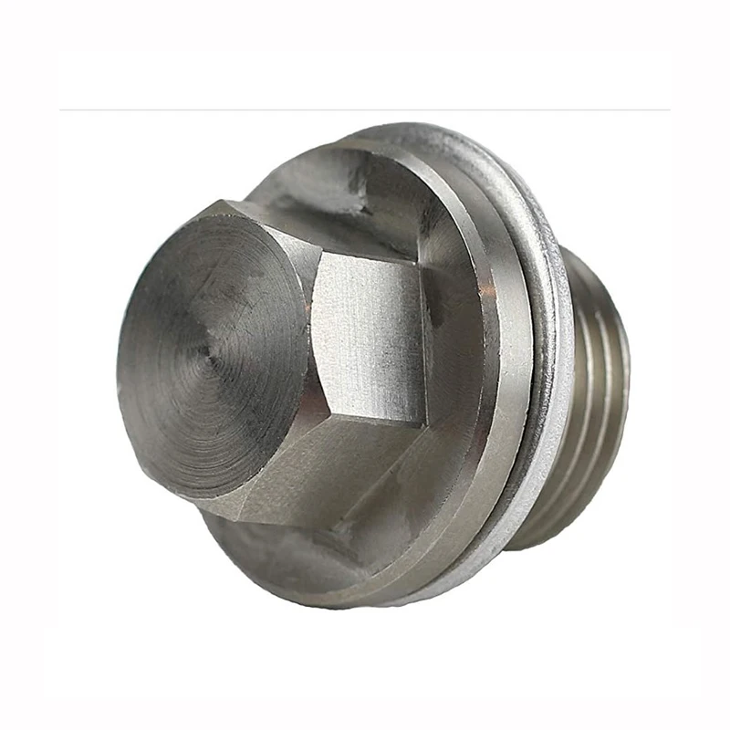 M20x1.5 Stainless Steel Oil Drain Plug With Neodymium Magnet fit Subaru: 03-10 Forester 2.0/2.5/2.0XT