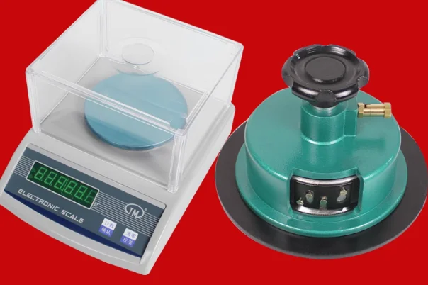 

100 Sqcm Round Sample Cutter+precision electronic balance scale 2000g 0.01g 220V High Quality VV