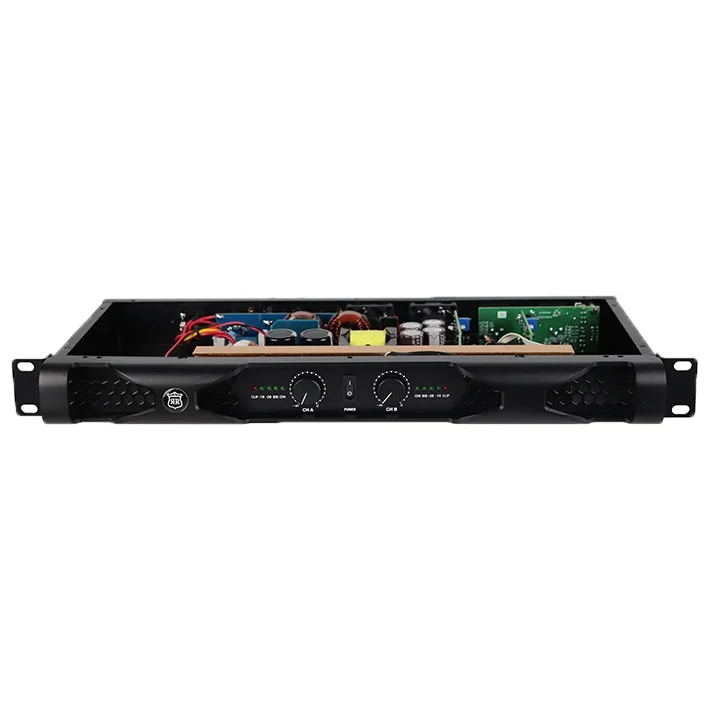 Roland Crown Professional 700W*2 Power Amplifier 1U Class D Sound Digital Power Amplifier1400W KTV Home Bar High Power