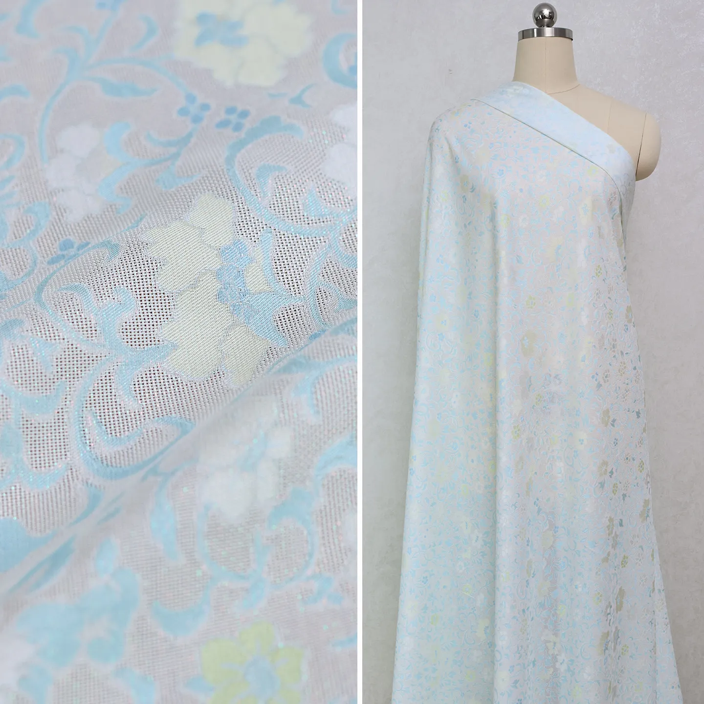 High Quality Bilan Twine Silk Woven Three Warp Twisted Silk Fabric Designer Chinese Fabric