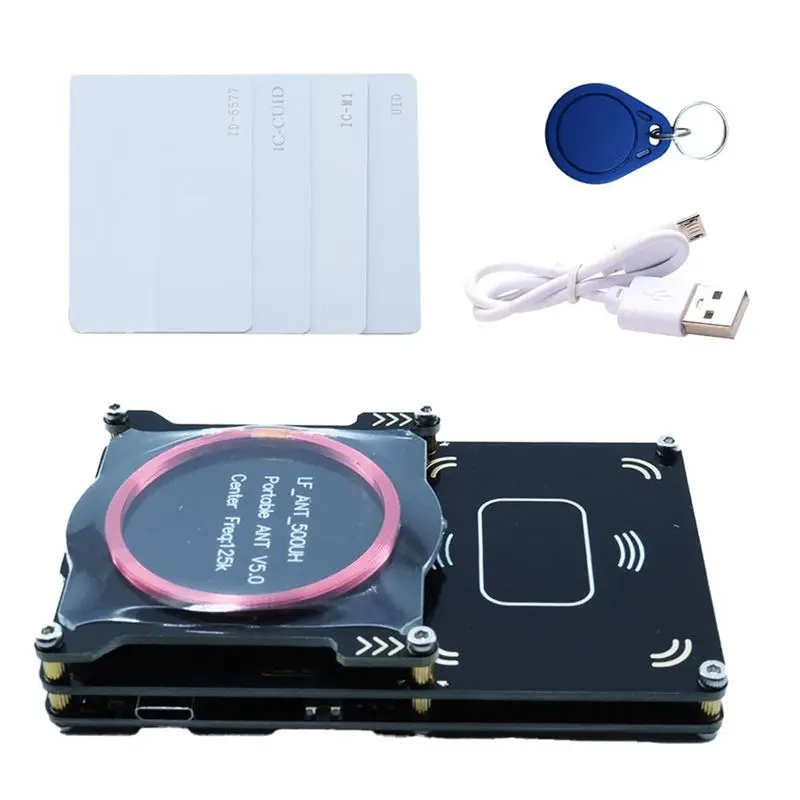 Y01A Proxmark3 512M RFID Card Reader Burner Easy V5.0 RDV4 Memory IC ID Card Copier Duplicator Integrated Antenna Decryptor