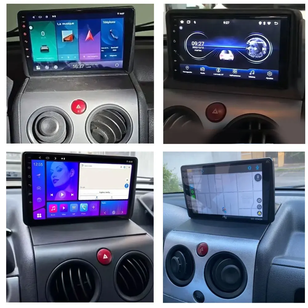 Car Radio Android 15 For Peugeot Partner 1 2002 - 2008 Partner Origin 1 2008 - 2011 Multimedia Video Player Navigation 5G WIFI