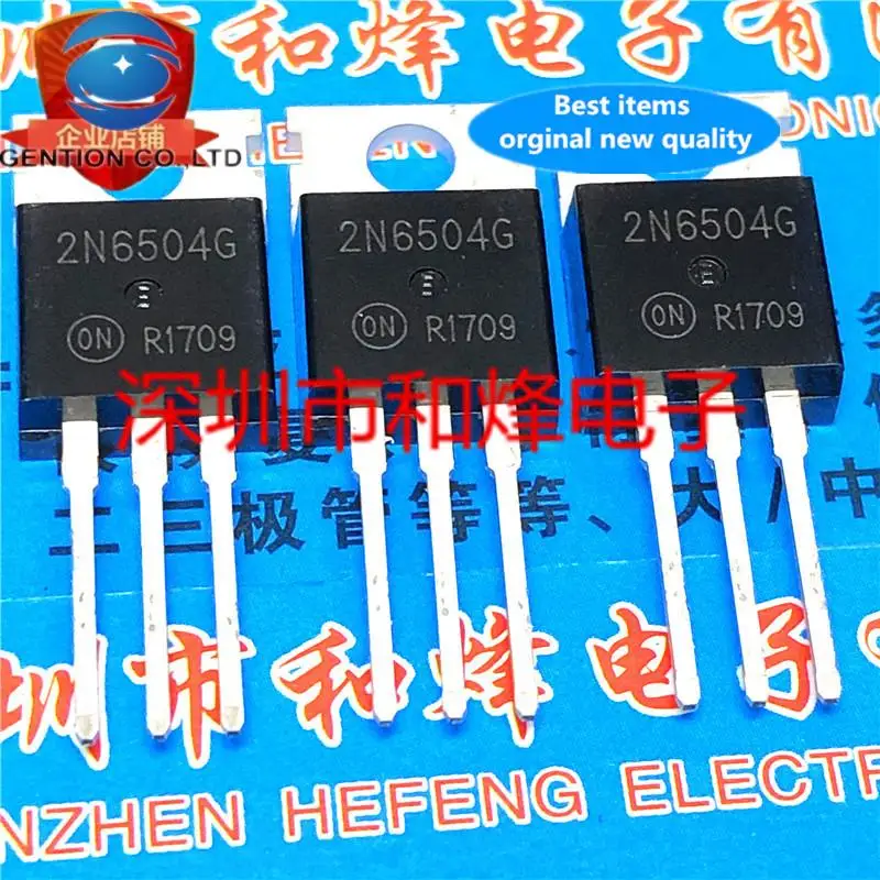 

10 шт. 100% оригинальный новый 2N6504G TO-220 25A 50V FET триод