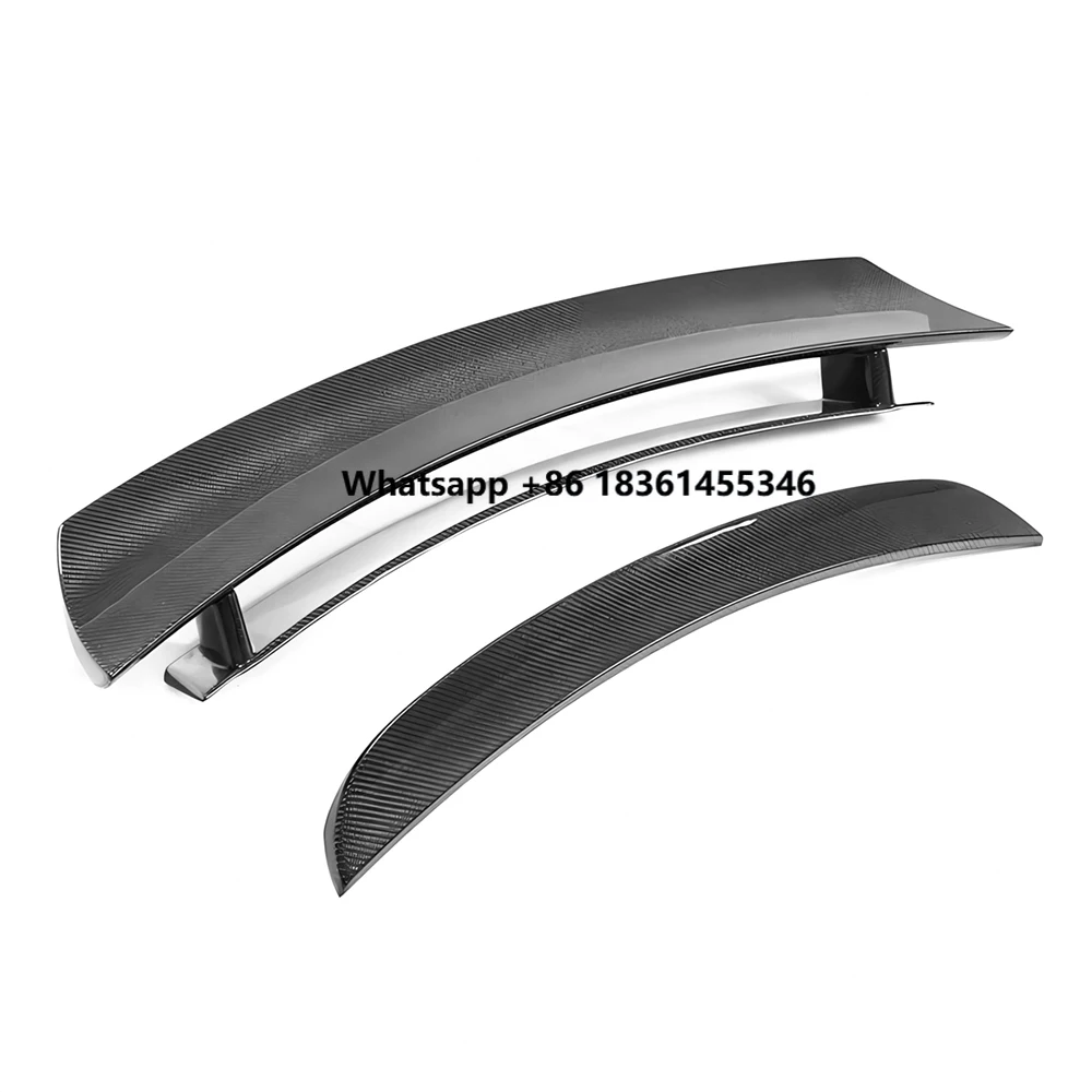 Body Kit 720S Carbon Fiber Rear Trunk Spoiler Wing Lip Bootlid For 987 S Coupe 2-Door