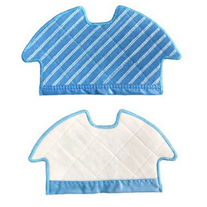 Tampons en microcarence pour aspirateur ECOVACS DEEBOT OZMO 900 Chr5G, serpillière bleue, accessoires pour livres ménagers Everths, 6 pièces