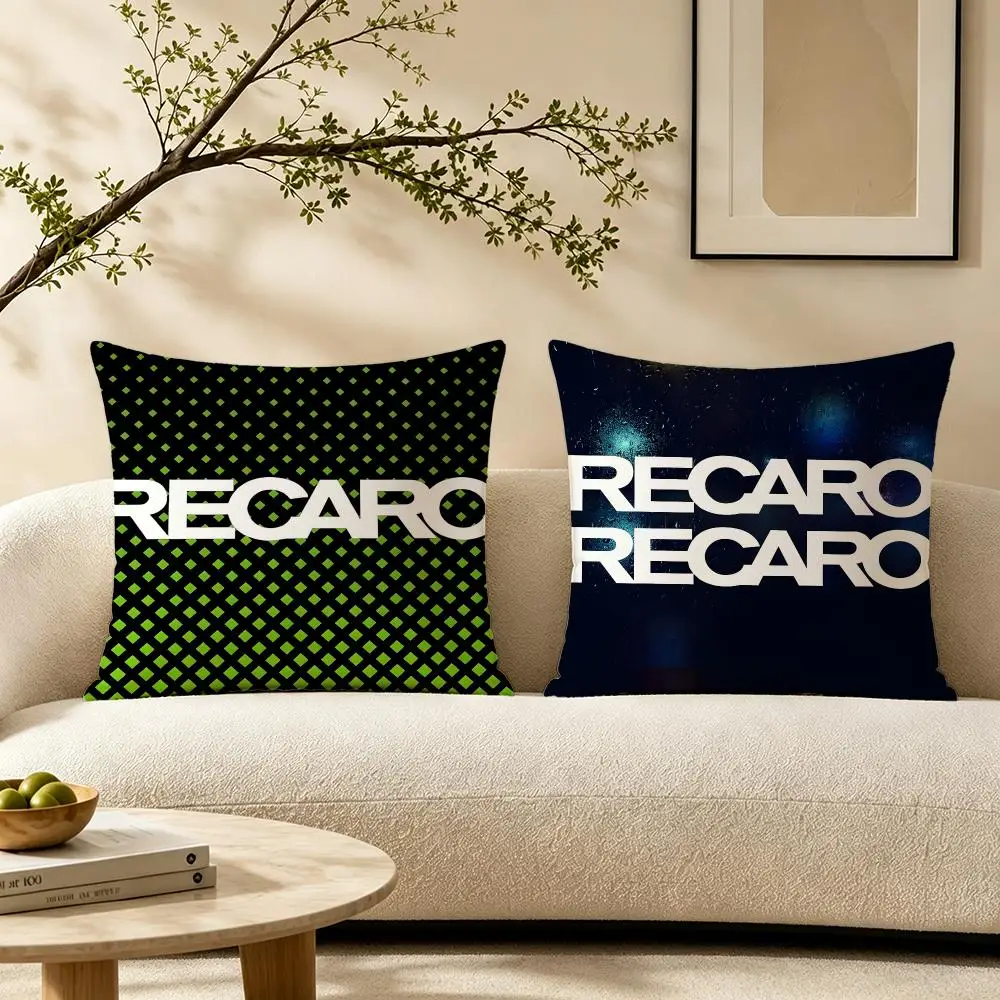 Brand Recaro Cushion Cover Pillow Short Plush Warm CreamStylel Cushion for Living Room Bedroom Sofa Ideal for Gifting