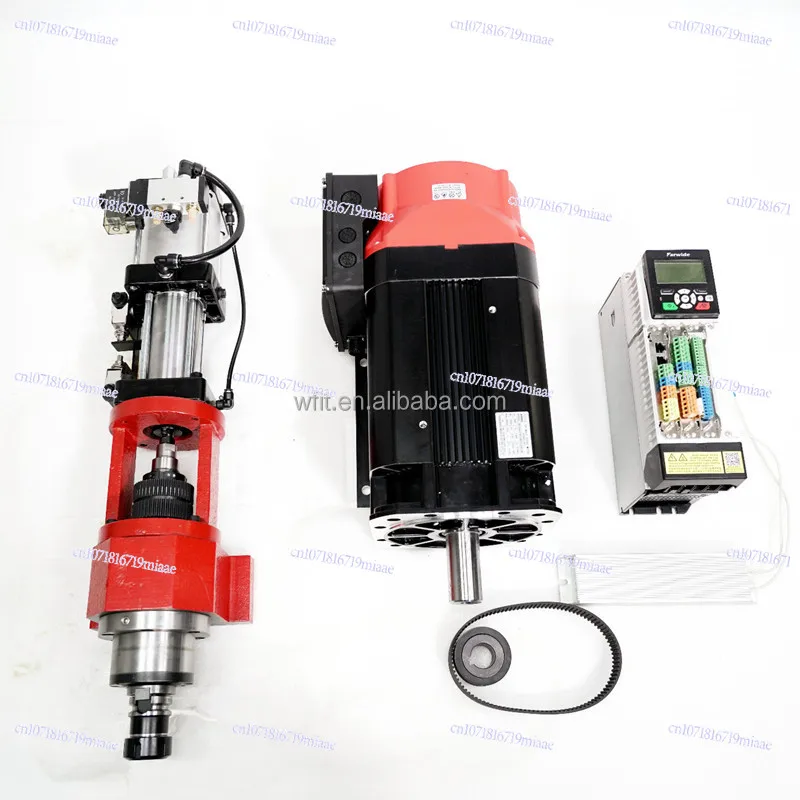 

Complete Set of Numerical Control Milling Spindle BT30 6000 Rpm 90 Mm ATC Belt Drive Spindle