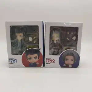 Anime Ace Lawyer Phoenix Wright 1761 Meilen Edgeworth 1762 Artikulierte Actionfigur PVC Packed Puppendekoration 10 cm 10 Hauptverkaufs Vinyl Phoenix - №9