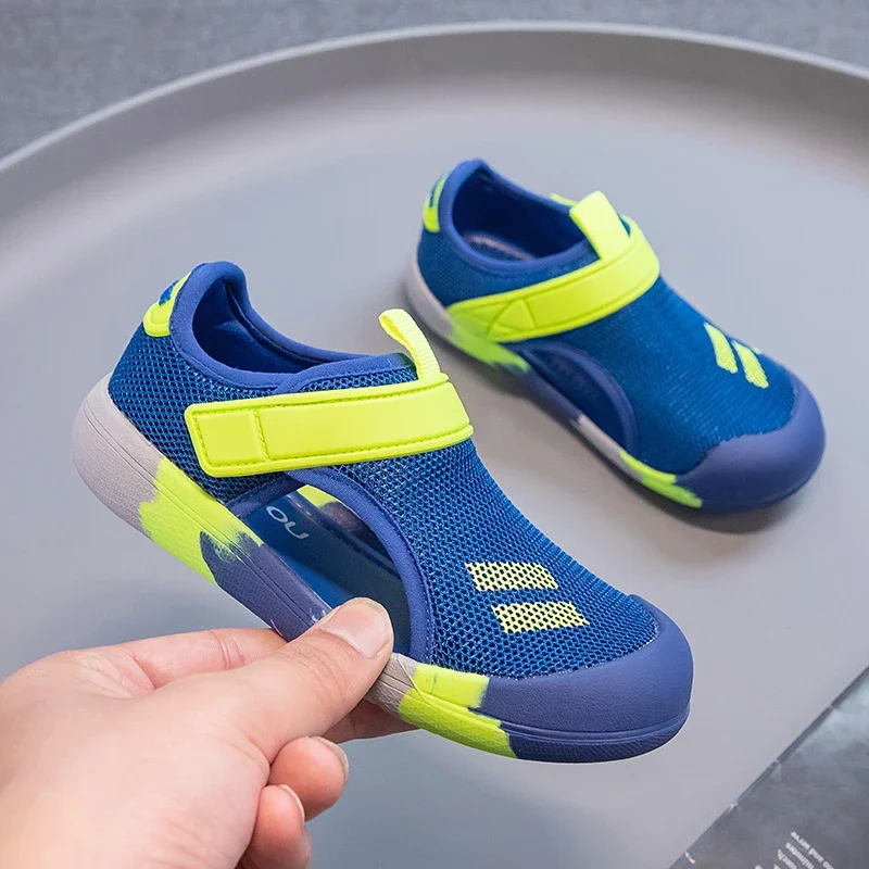 Breathable Sport Sandals Summer Children Casual Shoes Boys Beach Sandals Kids Lightweight Closed Toe Baby Sandals for Girls