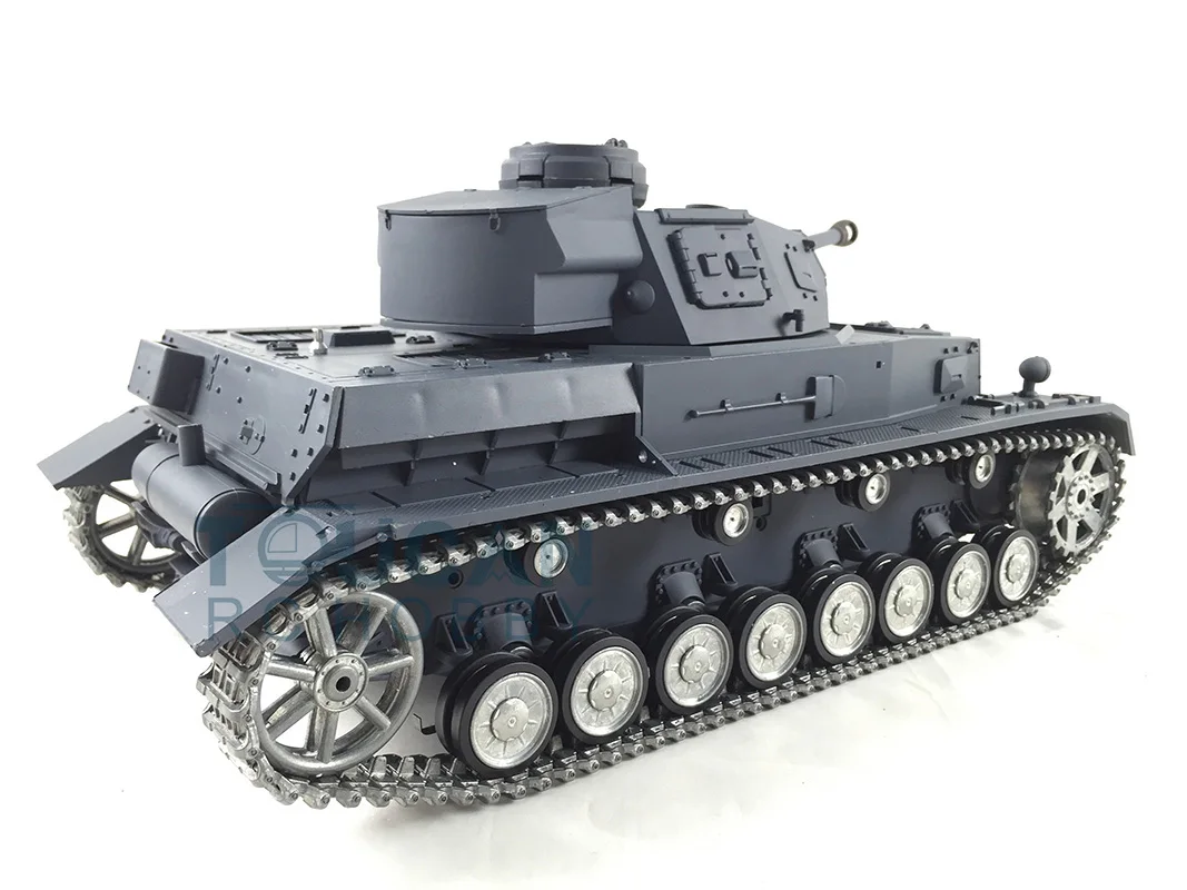 Heng Long-リモートコントロールおもちゃタンクモデル,パンツァーモデルiv f2 3859,金属トラックホイール,1/16スケール,7.0,th17401,米国在庫