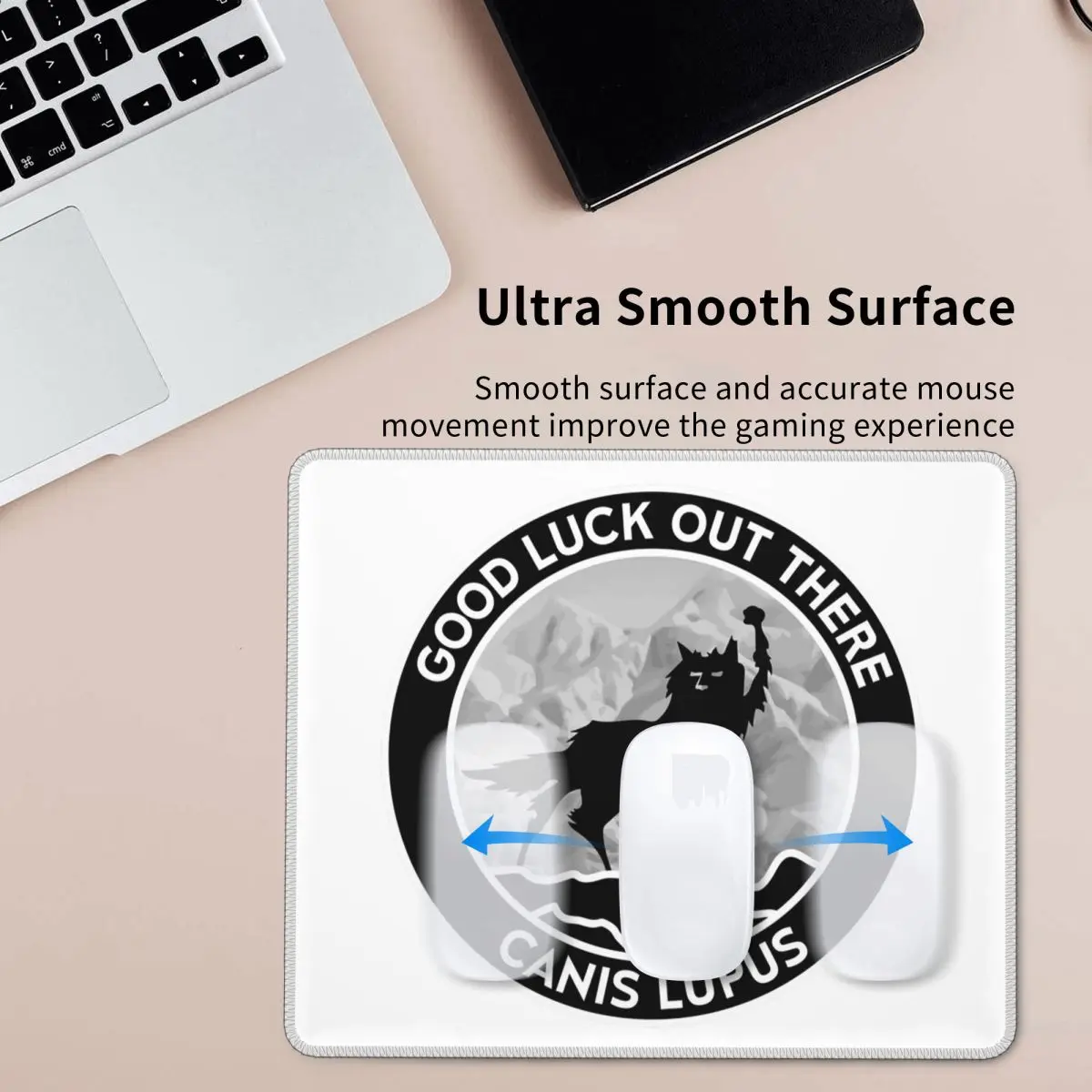 Fantastic Mr Fox - Wolf - Canis Lupus - ملء لوحة الماوس لوحة مفاتيح الكمبيوتر ماوس حصيرة ألعاب الكمبيوتر المحمول حصيرة مكتبية مفارش الطاولة #3