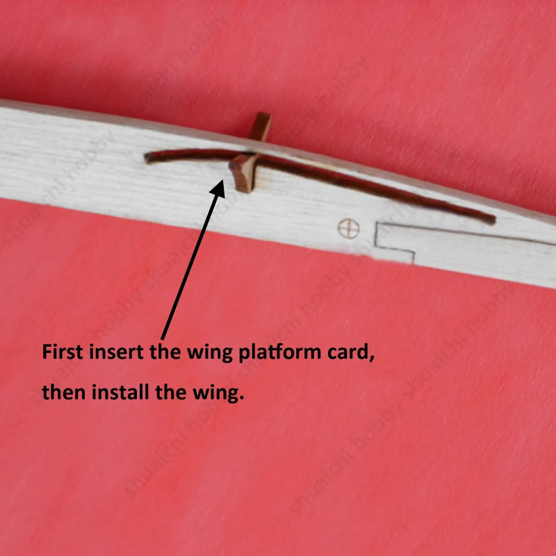 1 Juego de modelo de avión de madera hecho a mano, deportes al aire libre, juguete volador, planeador, envergadura, Kit de montaje de 300mm para aviones RC hechos a mano