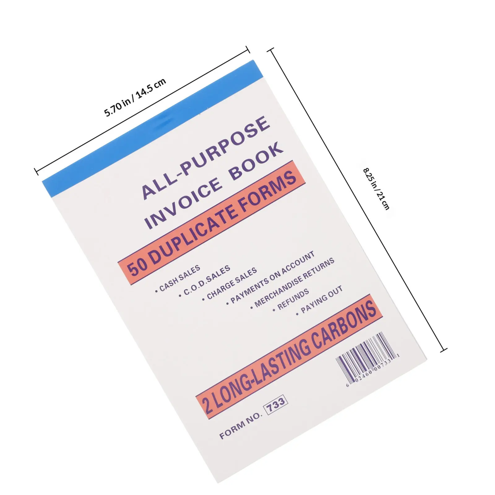 Multicolumn Purchase Order Book for Small Business Efficient Sales and Receipt Management Tool for Restaurants Delivery Note