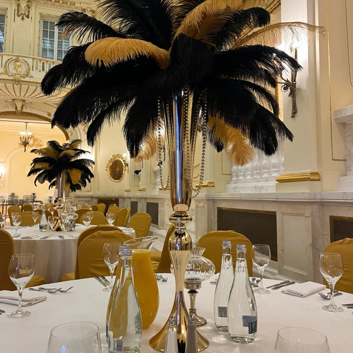 

65cm-110cm) 10-15pcs)Birthday Party Ceremony Anniversary Celebration Decoration Metal Gold Wedding flower Arch Backdrop Stand f