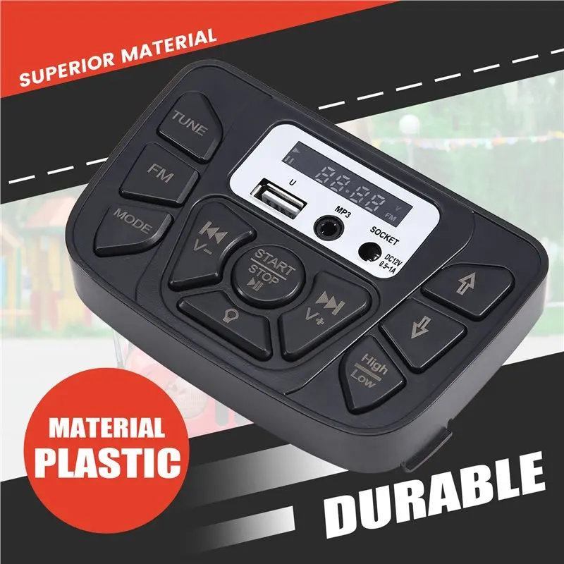 BEDW-CSCC 12V Children's Electric Vehicle Central Control Vehicle Central Control Children's Electric Vehicle Part