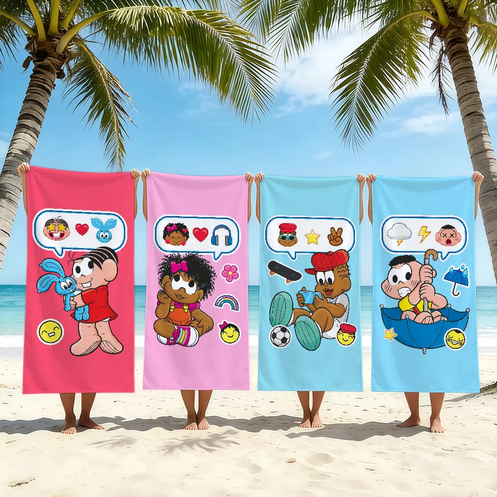 Cartoon T-Turma da Cute M-Monica-S Towel Towel Beach Towel Travel Shower Quick-Drying Soft Same Style Men Women Sports