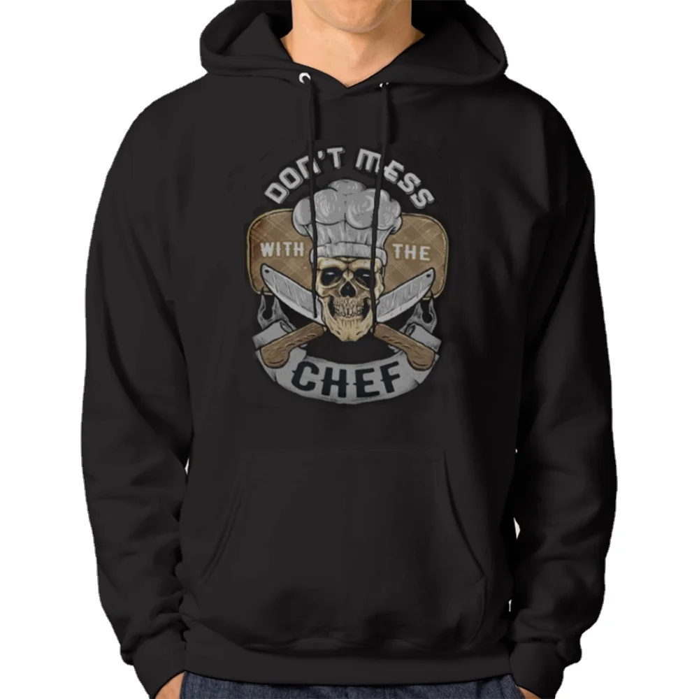 

Don'T Mess with The Chef Mens Funny Cooking Hoodie BBQ Fathers Day Baking Top