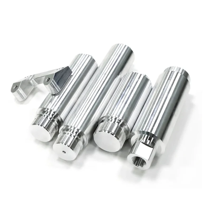 CNC Machining zinc plating parts extreme scooter rainbow alloy aluminum parts